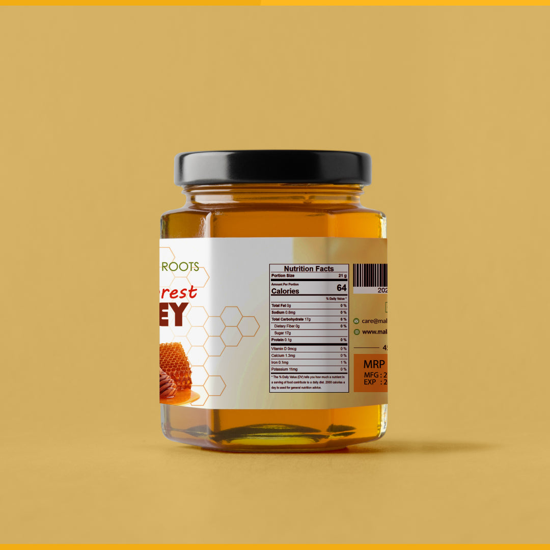 FOREST HONEY Raw, Pure Natural Unprocessed - 1KG