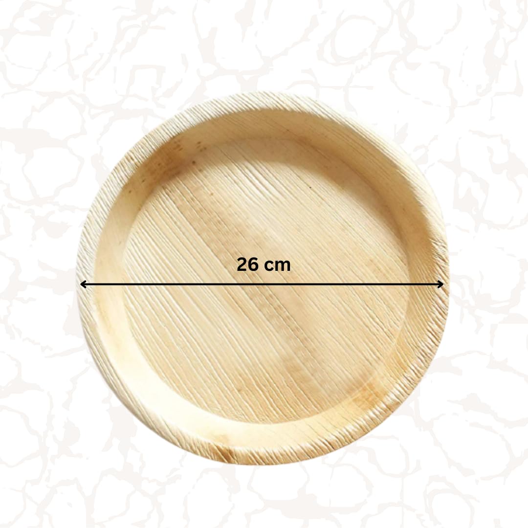 Areca Leaf Plate 100% Natural and Biodegradable